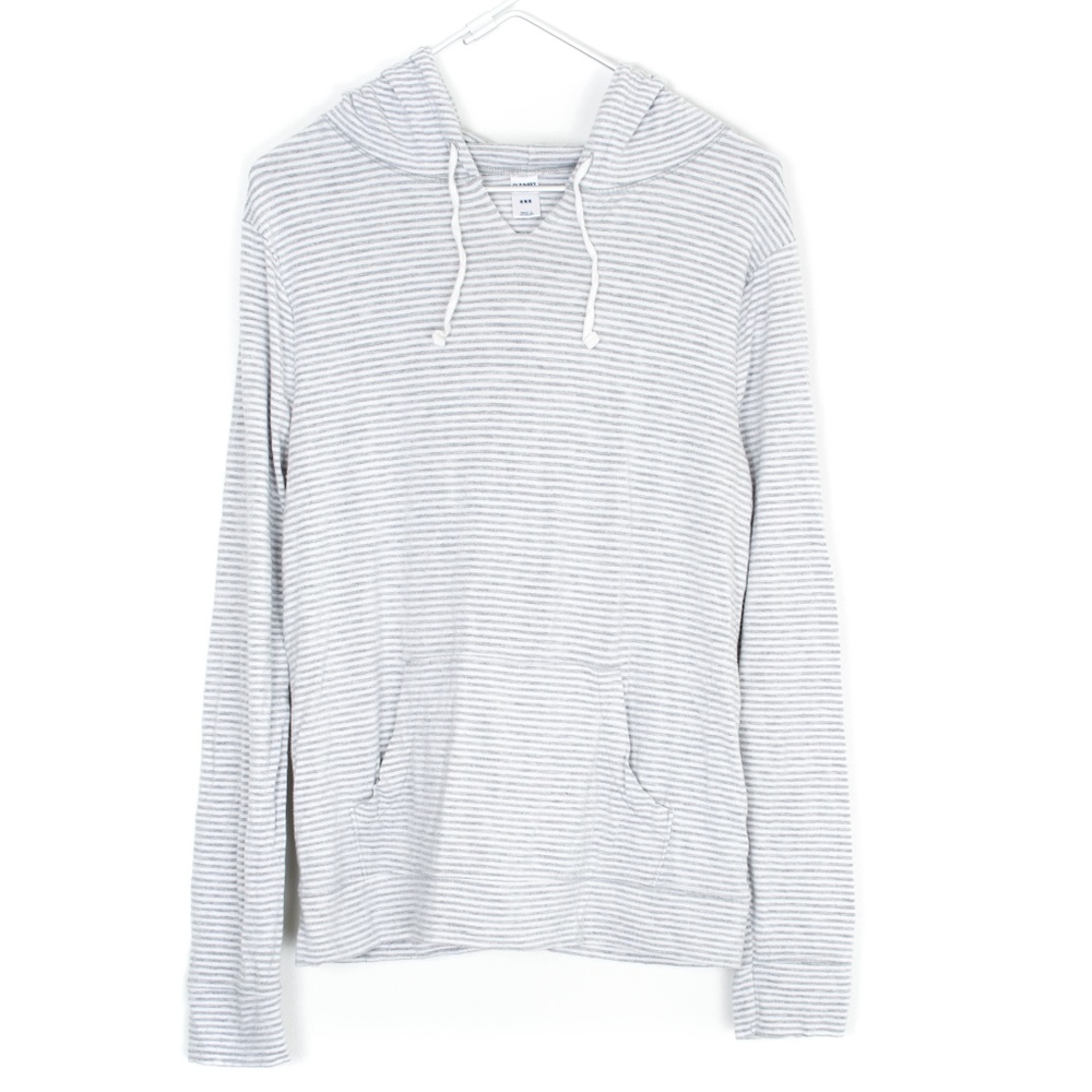 Old Navy Womens Hoodie Pullover Stripe Medium AD